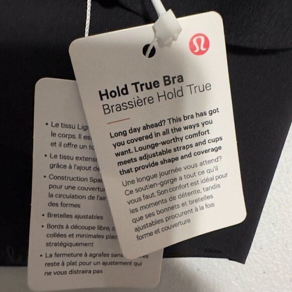 NWT Lululemon Hold True Bra - Picture 5 of 13
